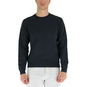 Tom Ford, Heren, Sweatshirts & Hoodies, Zwart, Maat: M Katoen,
