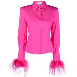 Giuseppe Di Morabito, Dames, Blouses & Shirts, Roze, Maat: XS Katoen,