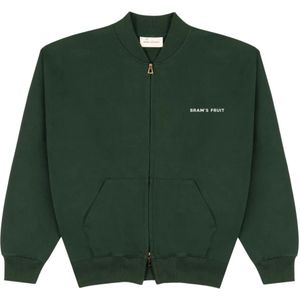 Bram's Fruit - Eyelet Zip Up - Hoodie - Katoen - Antiek Messing Rits