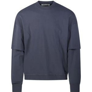 Darkpark, Heren, Sweatshirts & Hoodies, Grijs, Maat: XS