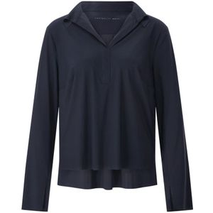 Raffaello Rossi, Dames, Blouses & Shirts, Blauw, Maat: XS