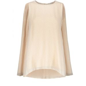 Fabiana Filippi, Dames, Tops, Beige, Maat: M Katoen,