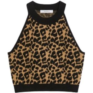 Max Mara, Dames, Tops, Veelkleurig, Maat: S Viscose,