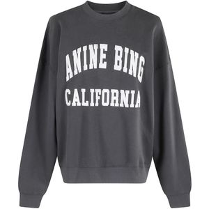 Anine Bing, Dames, Sweatshirts & Hoodies, Zwart, Maat: S
