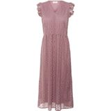 Cream Jurk 'Danika'  oudroze