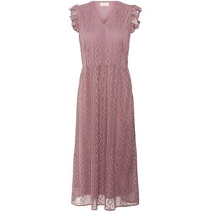 Cream Jurk 'Danika'  oudroze