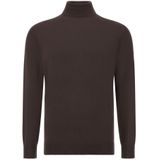 Boggi Milano - Trui - Donkerbruin - Col - Knitwear