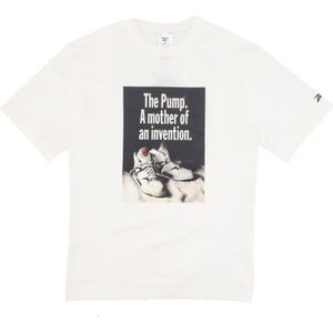 Reebok, Heren, Tops, Wit, Maat: L Katoen,