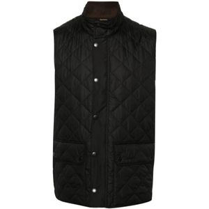 Barbour - Lowerdale Vest - Zwart - Heren