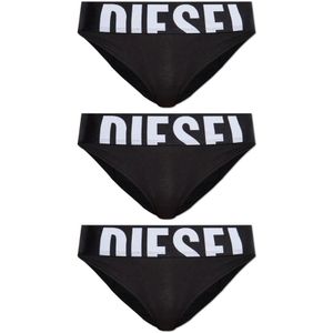 Diesel, Dames, Ondergoed, Zwart, Maat: L Katoen,