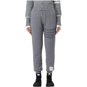 Thom Browne, Dames, Broeken, Grijs, Maat: 3XS