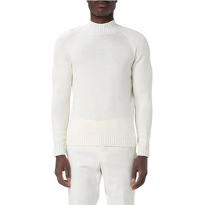 Zanone, Heren, Truien, Wit, Maat: S Wol,