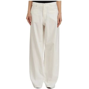 Haikure, Dames, Broeken, Wit, Maat: W27 Denim,