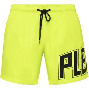 Philipp Plein, Heren, Badkleding, Geel, Maat: 2XL Nylon,