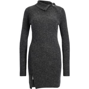 Isabel Marant, Dames, Jurken, Grijs, Maat: M