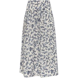 Posse, Dames, Rokken, Beige, Maat: XS Katoen,