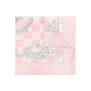 Versace Zijden sjaal , Pink , Heren , Maat: ONE Size