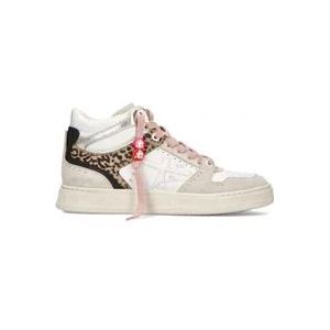 Premiata Leopard Sneakers Chic Style , Beige , Dames , Maat: 40 EU