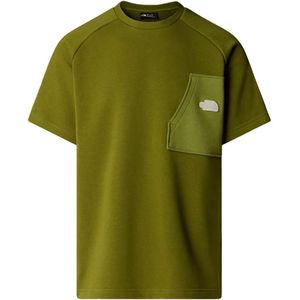 The North Face, Heren, Tops, Groen, Maat: M Katoen,