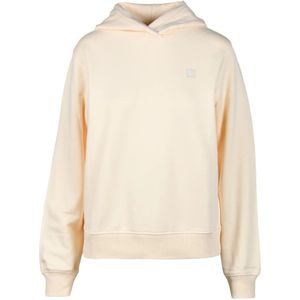 Calvin Klein Jeans, Dames, Sweatshirts & Hoodies, Beige, Maat: L Katoen,