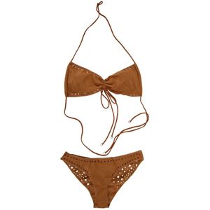 Me-Fui, Dames, Badkleding, Oranje, Maat: S Tweed,