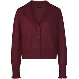 Marc Cain - Cropped Cashmere Cardigan - Bruin - Dames - Kasjmier