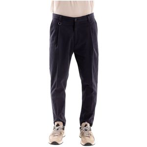 Paolo Pecora, Heren, Broeken, Blauw, Maat: S