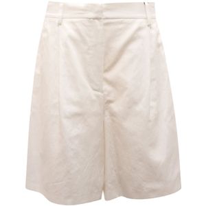 Max Mara, Dames, Korte broeken, Wit, Maat: S