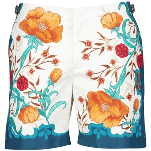 Orlebar Brown, Heren, Badkleding, Wit, Maat: W30