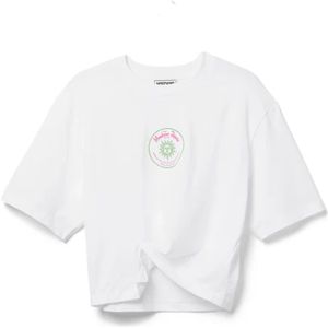 Moschino, Heren, Tops, Wit, Maat: M Katoen,