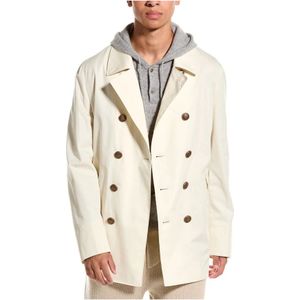 Brunello Cucinelli, Heren, Jassen, Wit, Maat: L