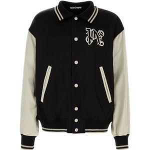 Palm Angels, Heren, Jassen, Zwart, Maat: L