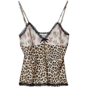 Blugirl, Dames, Tops, Veelkleurig, Maat: M