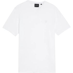 Lyle & Scott, Heren, Tops, Wit, Maat: XS Katoen,