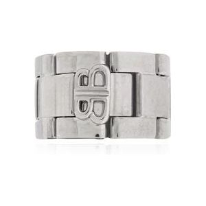 Balenciaga Messing ring , Gray , Dames , Maat: 52 MM