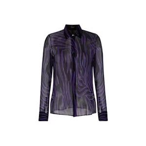 Versace Overhemden , Purple , Dames , Maat: S