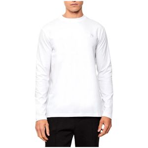 Karl Lagerfeld, Heren, Tops, Wit, Maat: M Katoen,