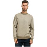 Hugo - Bruine Trui - Heren - Wol - Herringbone Patroon