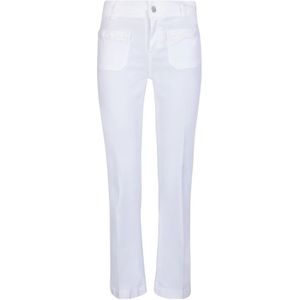 Liu Jo, Dames, Jeans, Wit, Maat: W25 Katoen,