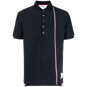 Thom Browne, Heren, Tops, Blauw, Maat: XL Katoen,