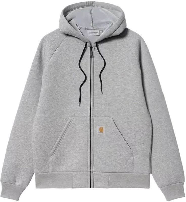 Carhartt Wip - Car-Lux Hoodie - Grijs - Hoodie met Capuchon