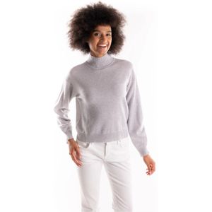Marella, Dames, Truien, Grijs, Maat: L Kasjmier,