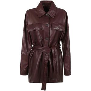 Brunello Cucinelli, Dames, Jassen, Rood, Maat: XS