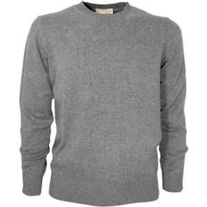 Cashmere Company, Heren, Truien, Grijs, Maat: 2XL Wol,