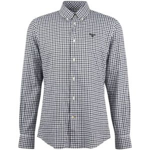 Barbour, Heren, Overhemden, Bruin, Maat: 2XL Katoen,