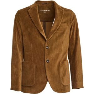 Circolo 1901, Heren, Jassen, Bruin, Maat: S Corduroy,