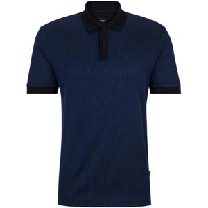 Hugo, Heren, Tops, Blauw, Maat: 2XL Katoen,