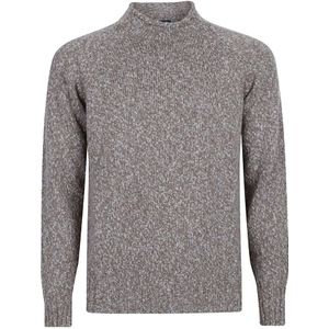 Drumohr, Heren, Truien, Grijs, Maat: L Wol,