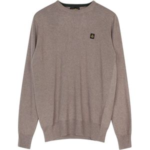 RefrigiWear, Heren, Truien, Bruin, Maat: L Wol,