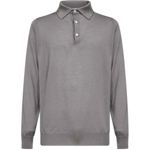 Lardini, Heren, Tops, Grijs, Maat: 2XL